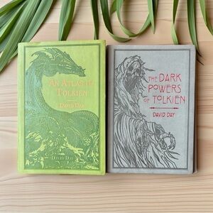 David Day Tolkien Flexibound Set – An Atlas & Dark Powers of Tolkien Illustrated